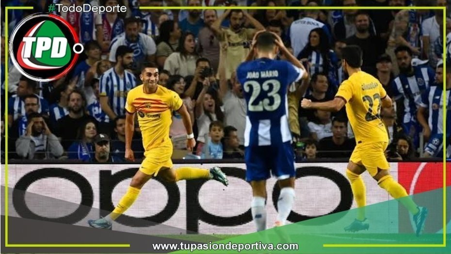 Barcelona venció 1 a 0 a Porto por la Champions League
