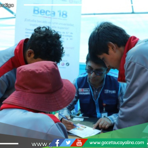 Jóvenes de escasos recursos accederán a Beca 18 en Tambos del Midis en San Martín 