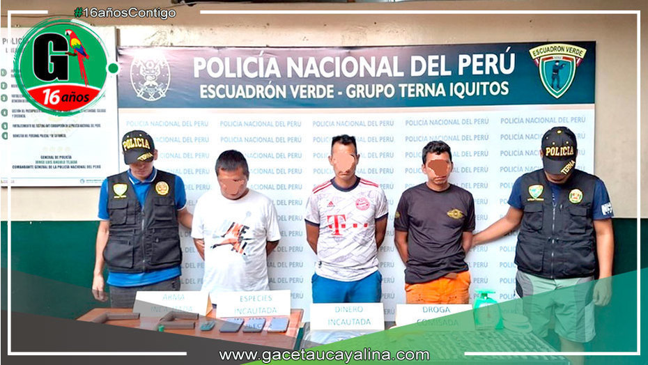 Iquitos: Escuadrón Verde implacable con los microcomercializadores de alcaloide de cocaína