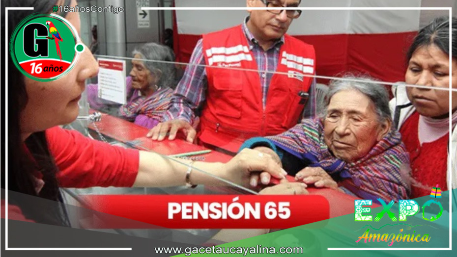 El próximo domingo 8, Pensión 65 recibirán doble pago en la Pagatón