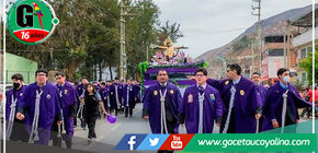 Huánuco: El Señor de Burgos inicia su recorrido 2023 