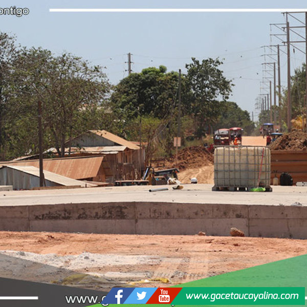 Población expectante por pronta culminación del Puente Andalucía 