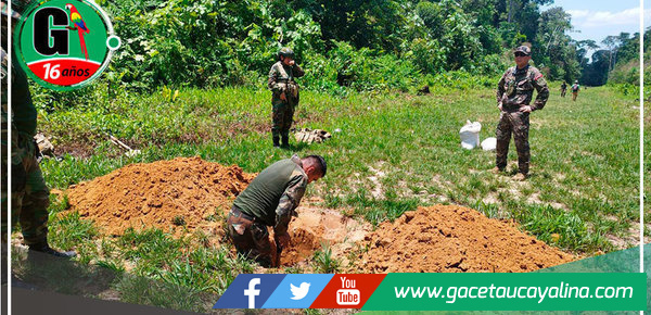Operativo de Voladuras e Inhabilitaciones de Aeropuertos Clandestinos en Masisea