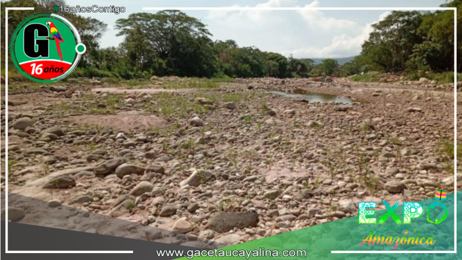 Preocupante declive continúa en el caudal del Río Cumbaza