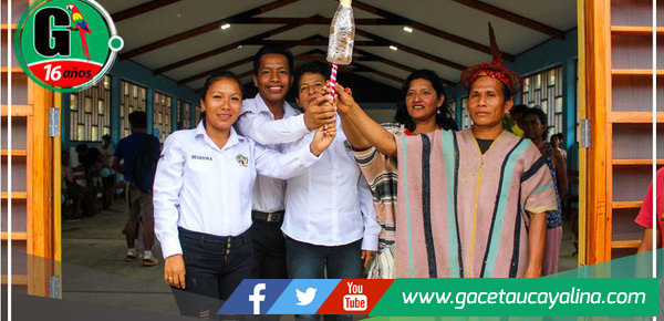 Inauguración de Mejora del Local de Usos Múltiples en C.N. Mapalja por la Municipalidad de Tahuania