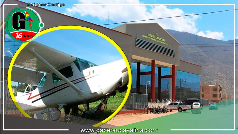 Juzgado de Huánuco dispone que avioneta y US$ 395 mil incautados a narcos colombianos pase al Estado