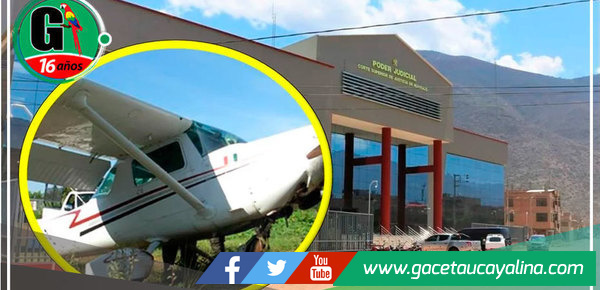 Juzgado de Huánuco dispone que avioneta y US$ 395 mil incautados a narcos colombianos pase al Estado