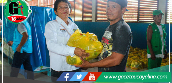 Inicia entrega de alimentos en Tahuania bajo la representación de la primera regidora Florisa Lozano