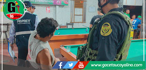 Operativo en billares de Yarinacocha garantiza legalidad y seguridad en locales comerciales