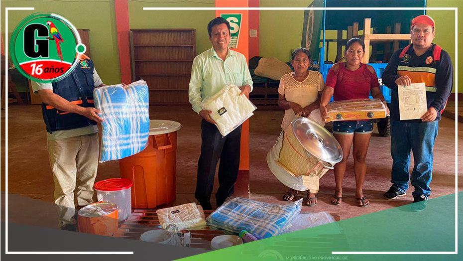 Municipalidad de Atalaya Brinda Ayuda Humanitaria a Víctima de Incendio