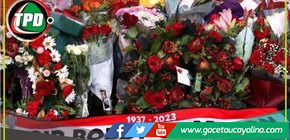 Manchester United se despide de Bobby Charlton 