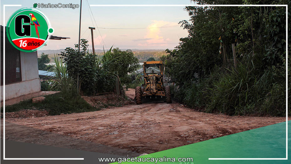 Atalaya Responde Rápido: Arreglo de Calles y Limpieza de Cunetas en Barrio "El Encanto"