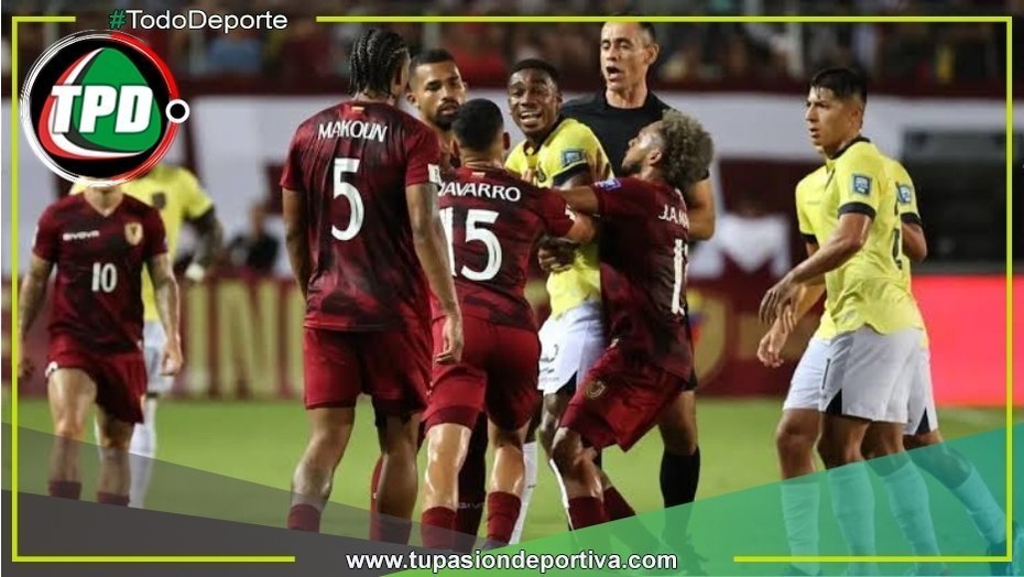 Venezuela empató sin goles ante Ecuador por la Eliminatorias USA 2026
