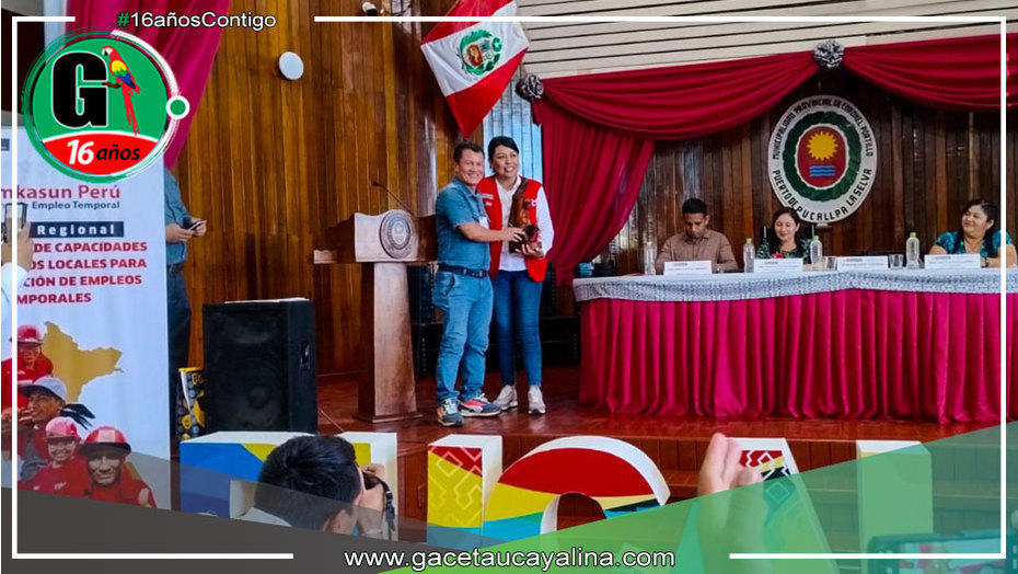 Autoridad de Tahuania Participo en Taller Regional para Fomentar Empleos Temporales en Ucayali
