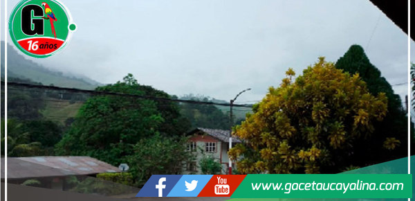 Región Selva: Lluvias moderadas a fuertes pronostican para la próxima semana 