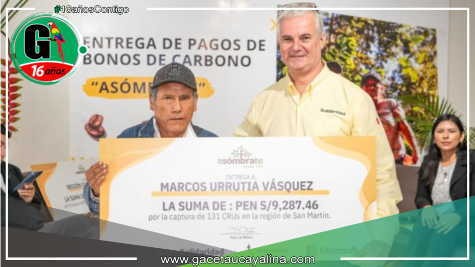 Caficultores de San Martín embolsan hasta S/9,000 por bonos de carbono