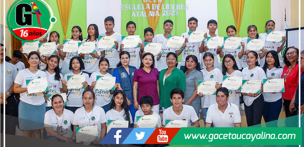 Clausura Exitosa de la Primera Escuela de Líderes en Atalaya: Formando Futuras Autoridades Locales