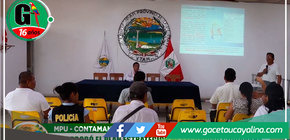 Aprobado el Plan Estratégico de Seguridad Ciudadana en Contamana para Reforzar Niveles Mínimos de Inseguridad