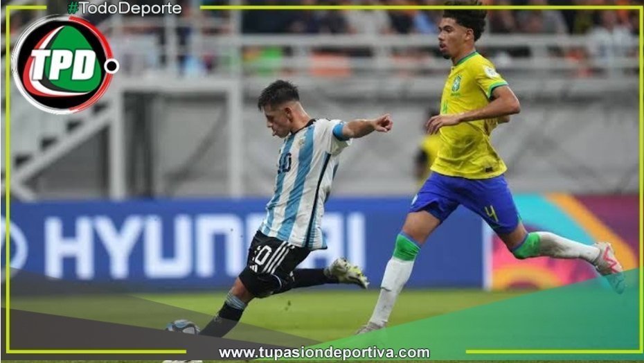 Argentina Sub-17 venció a Brasil y está en la semifinal de la Copa del Mundo Indonesia 2023