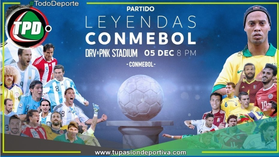 CONMEBOL organizará partido que reunirá leyendas de América