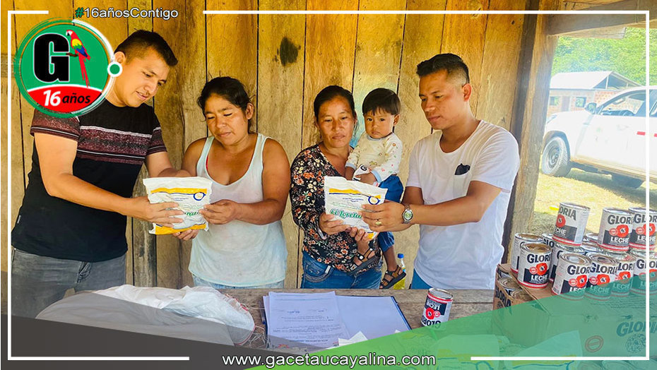 Continúa la Municipalidad Provincial de Ucayali llevando el Vaso de Leche a los más vulnerables en Contamana