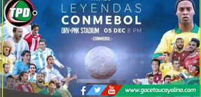 CONMEBOL organizará partido que reunirá leyendas de América