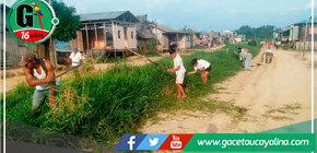 Comunidad de Nuevo Sucre y Barrio Manuel Enrique Rojas Vela se unen en una jornada de limpieza y solidaridad