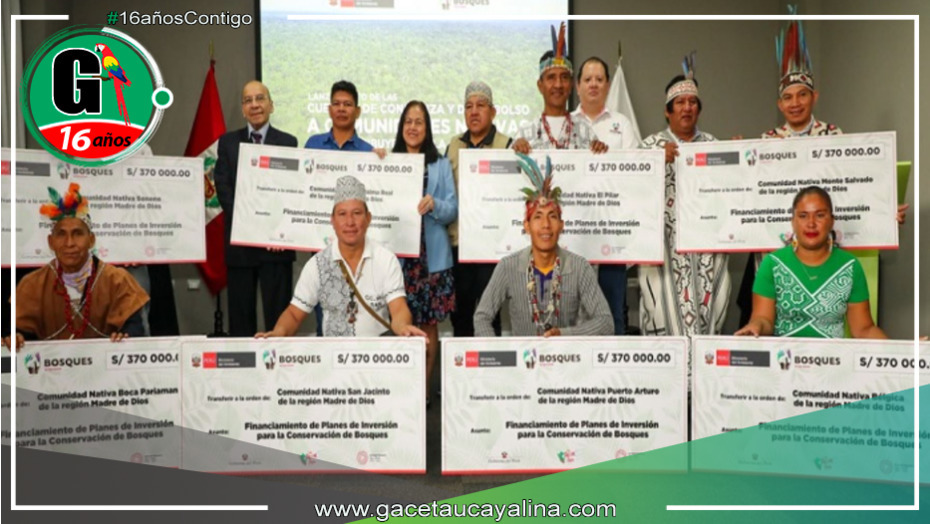 Comunidades nativas amazónicas podrán hacer conservación de bosques