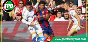 FC Barcelona volvió a tropezar en LaLiga: empate 1-1 ante el Rayo en Vallecas