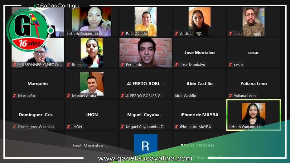 Proyecto Oxapampa impulsa taller sobre producción de podcast y contenidos educativos