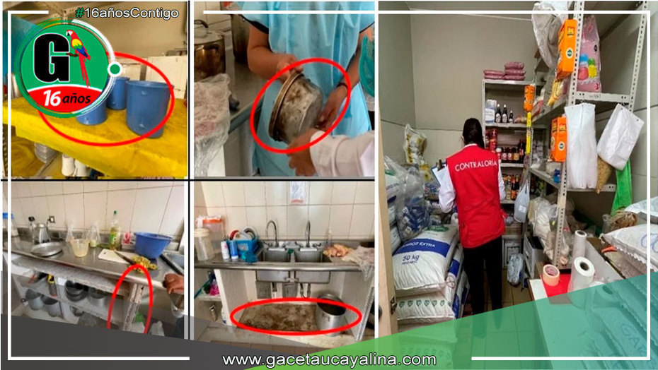 Huánuco: Encuentran utensilios en mal estado en área de cocina del Hospital Carlos Showing