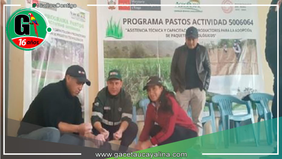 Amazonas y San Martín: Campaña de siembra de pastos y forrajes 2023- 2024