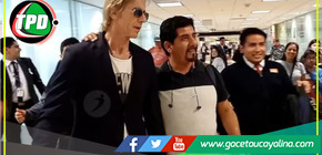 Tras participar en la despedida de Lobatón: Ricardo Gareca regresó a Argentina