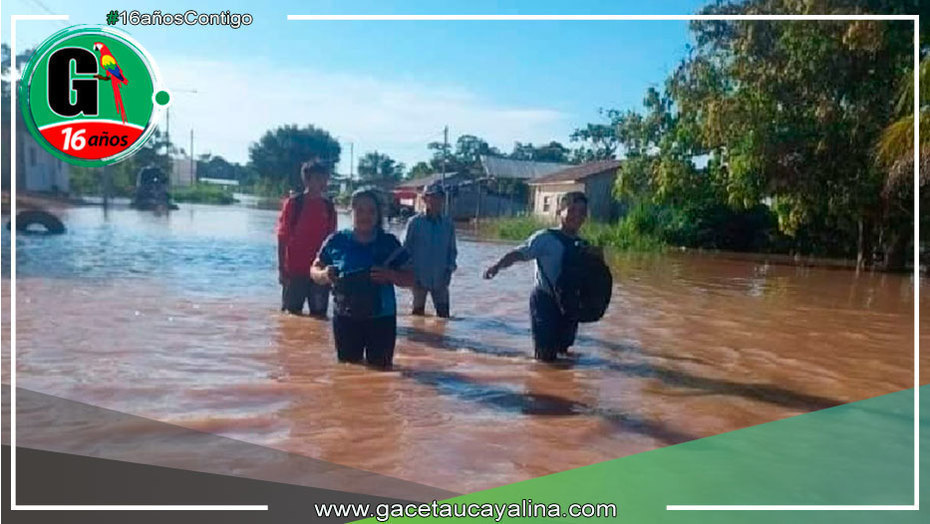 Nueva Requena: 50 casas destruidas y 193 afectadas deja inundación por desborde del río Aguaytía