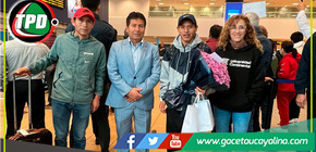 Bicampeón panamericano Cristhian Pacheco retornó a Lima desde Francia.