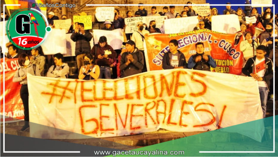 Organizaciones de Cusco piden nuevas elecciones