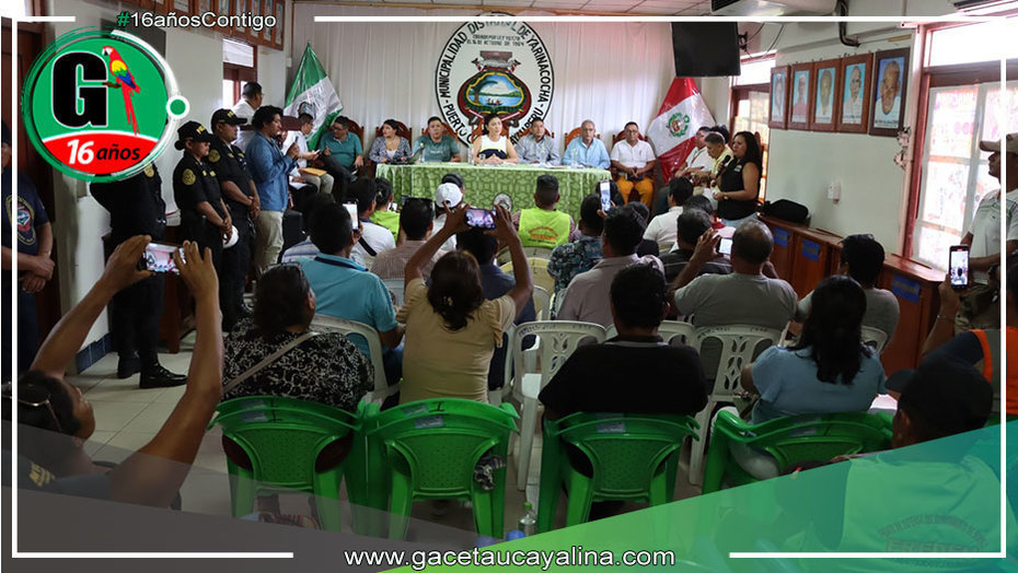 Con firma de acta de acuerdo culminó diálogo con dirigentes del Fredeu y presidentes de AA.HH.