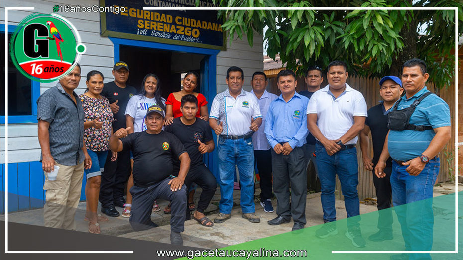 Celebración y Reconocimiento: Aniversario del Servicio de Serenazgo en Contamana
