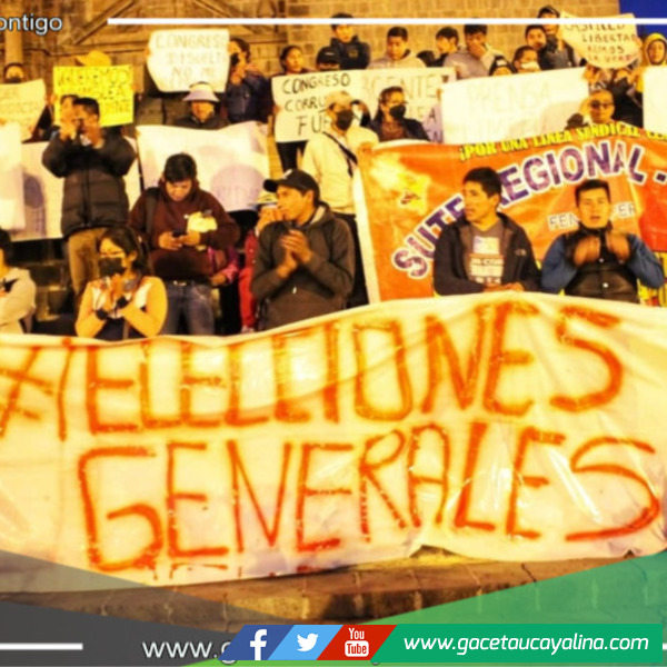 Organizaciones de Cusco piden nuevas elecciones