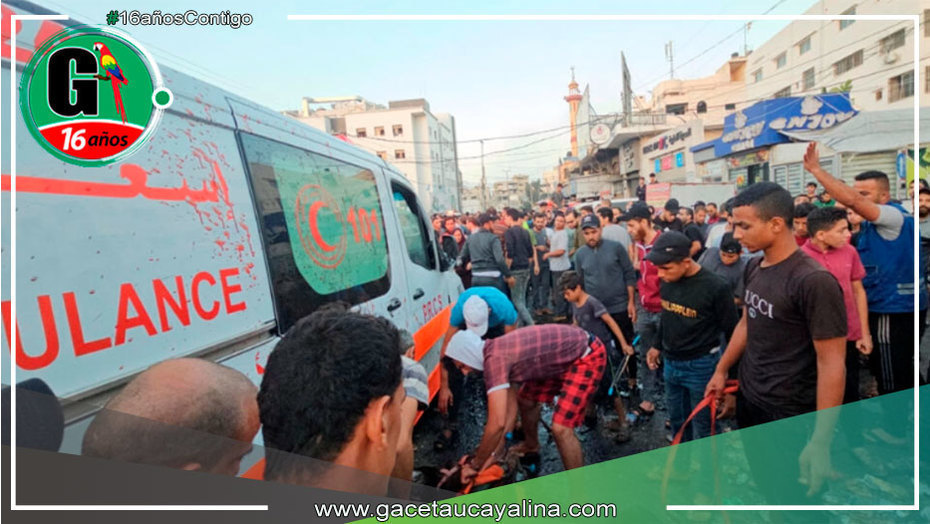 Israel ataca convoy de ambulancias en Gaza y expulsa a miles de trabajadores palestinos