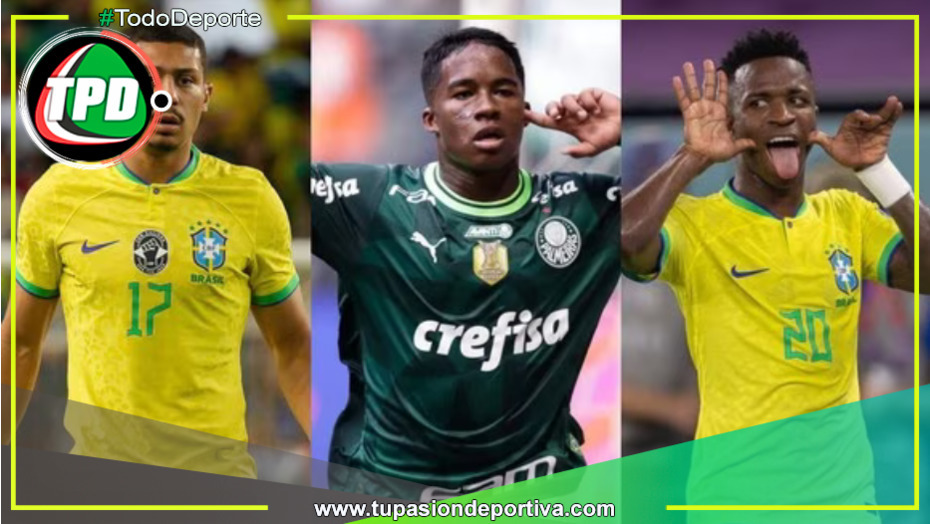 ¡Llaman a Endrick! Los convocados de Brasil para enfrentar a Colombia y Argentina