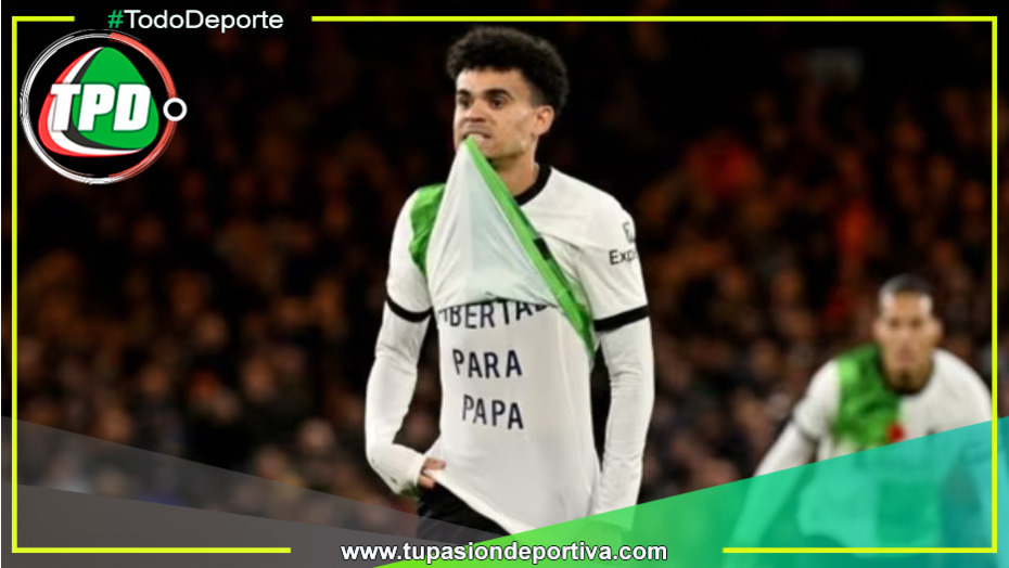 Tras pedir la liberación de su padre: ¿Luis Díaz podría ser sancionado por mostrar camiseta?