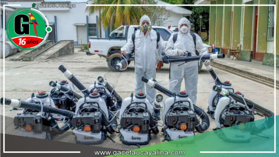 Gore San Martín: Adquisición de 10 equipos de fumigación espacial