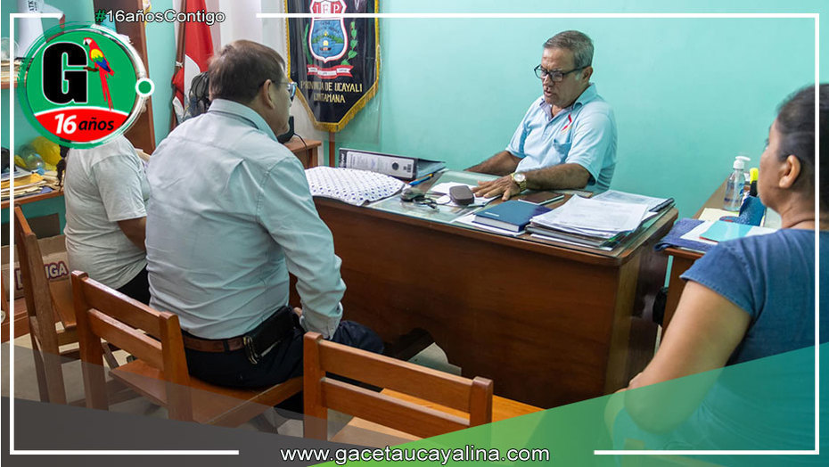 Alcalde de Ucayali y Director de Institución "Virgen de Fátima" Unen Esfuerzos para Proyecto Educativo