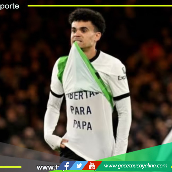 Tras pedir la liberación de su padre: ¿Luis Díaz podría ser sancionado por mostrar camiseta?