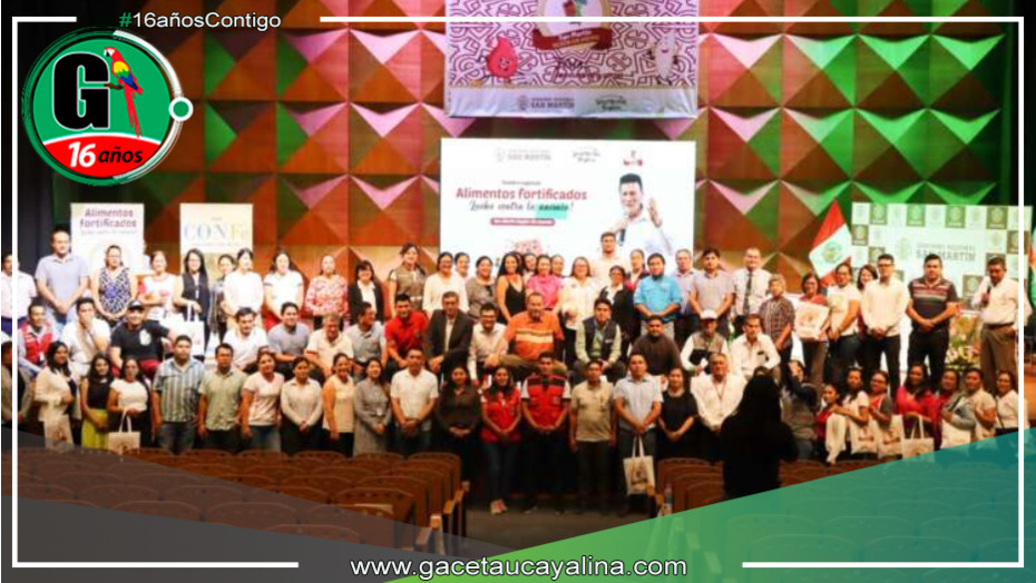 San Martín: Cumbre regional de alimentos fortificados