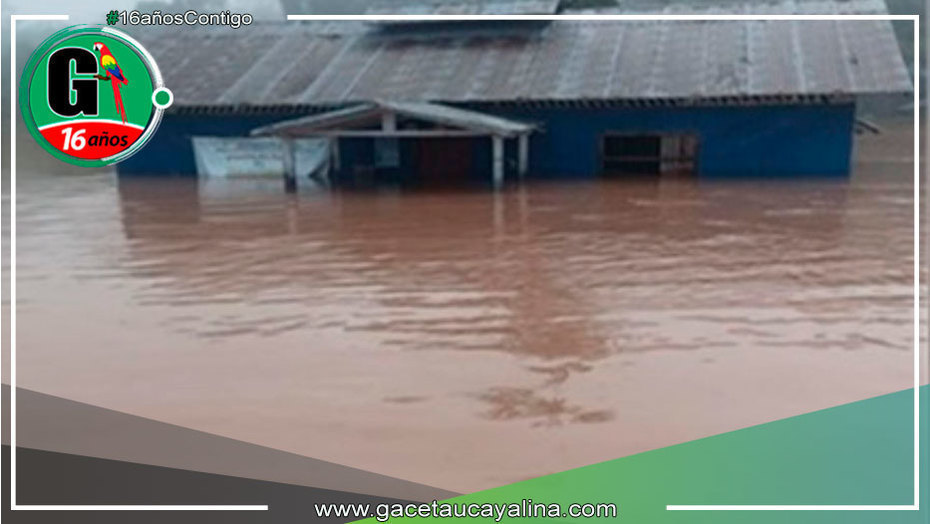 Loreto: desborde del río Pisqui deja 59 viviendas inhabitables