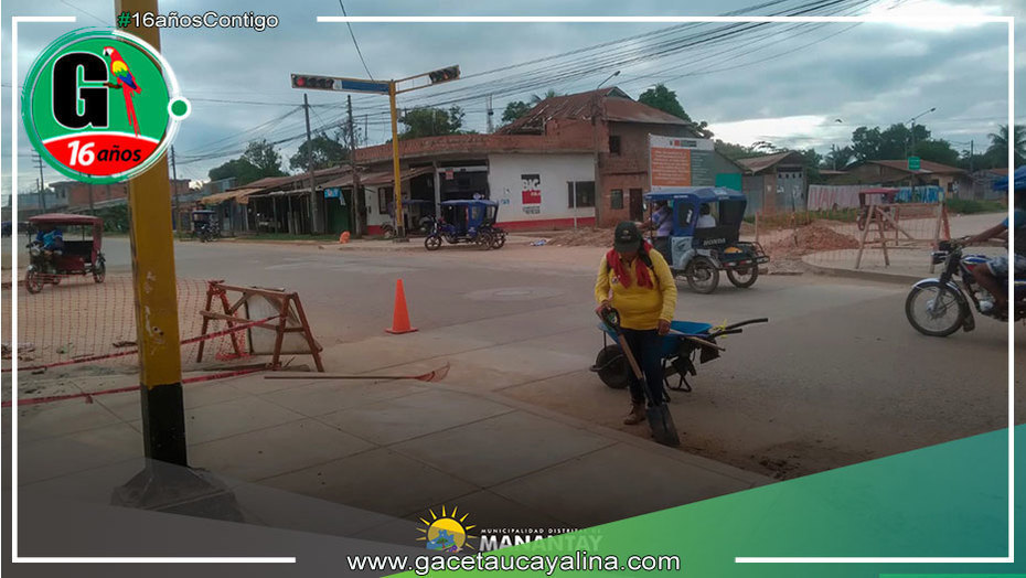 Operativo de Limpieza en Manantay: Calles más Seguras y Embellecidas