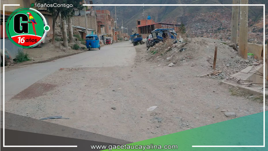 Huánuco: Obra del ‘Anillo Vial Jactay’ paralizada hace 14 meses se deteriora cada vez más
