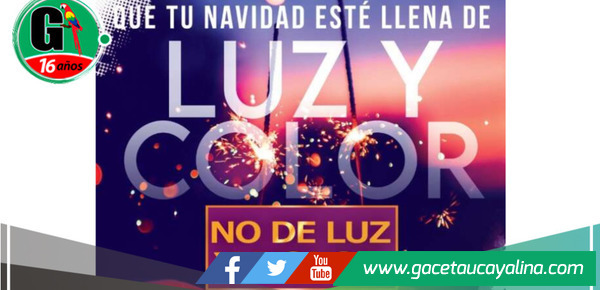 Osinergmin lanza campaña para un uso responsable de energía y gas en las festividades